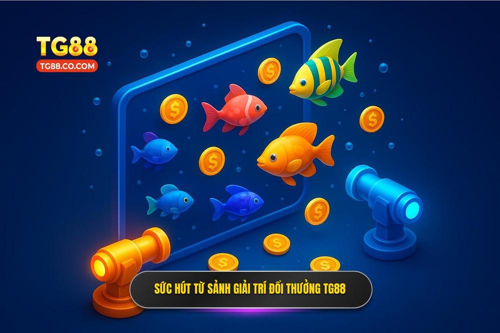 1.sức Hút Khó Cưỡng Từ Sảnh Bắn Cá đổi Thưởng Tg88