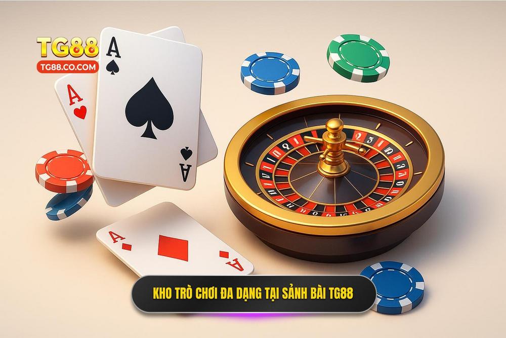 2.sự đa Dạng Vượt Trội Trong Kho Tàng Trò Chơi Tại Sảnh Bài Tg88