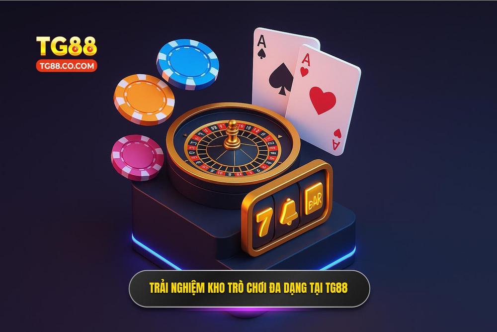 2.trải Nghiệm Kho Trò Chơi đa Dạng Tại Tg88 Casino