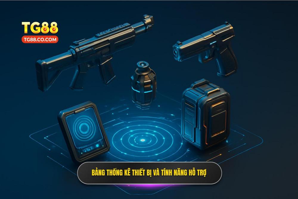3.bảng Thông Kê Các Loại Vũ Khí Và Tính Năng Hỗ Trợ