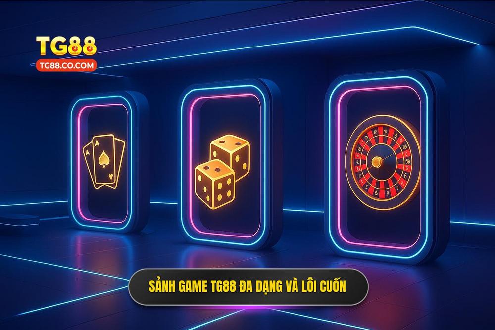 2.hệ Thống Sảnh Game Tg88 đa Dạng Và Lôi Cuốn