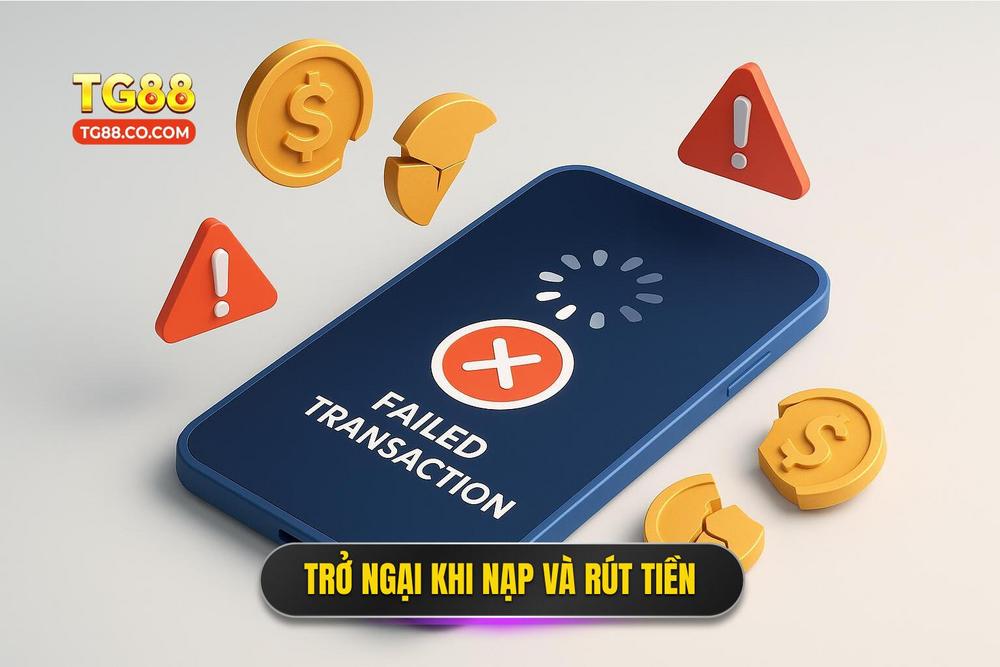2.khó Khăn Trong Giao Dịch Nạp Và Rút Tiền